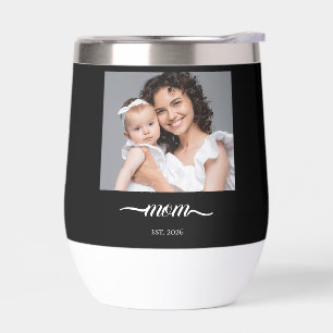 Maman Date de création Photo Personnalisée Pratiqu