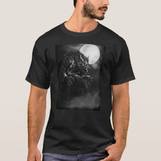 Maman de Dick : T-shirt de loup-garou de lune