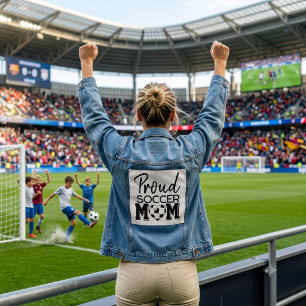 Maman de footballeur fière de l'équipe Esprit de j