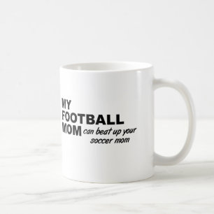 Maman de footballeur mug drôle