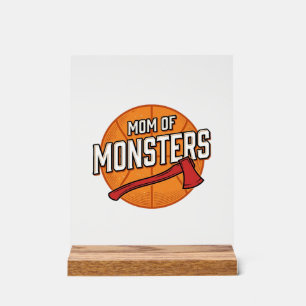 Maman de Monstres Design de Maman de Basket Vintag