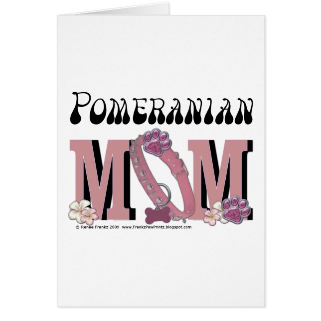 MAMAN de Pomeranian (Devant)