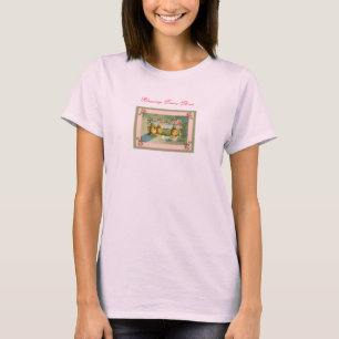 maman de trois, triplets t-shirt personnaliser lég