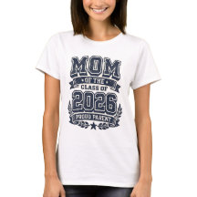 Maman d'un diplômé de 2026 – T-shirt de fierté de