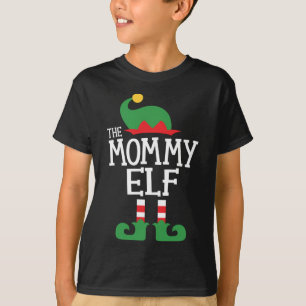 Maman Elf Famille Noël Correspondant Haut