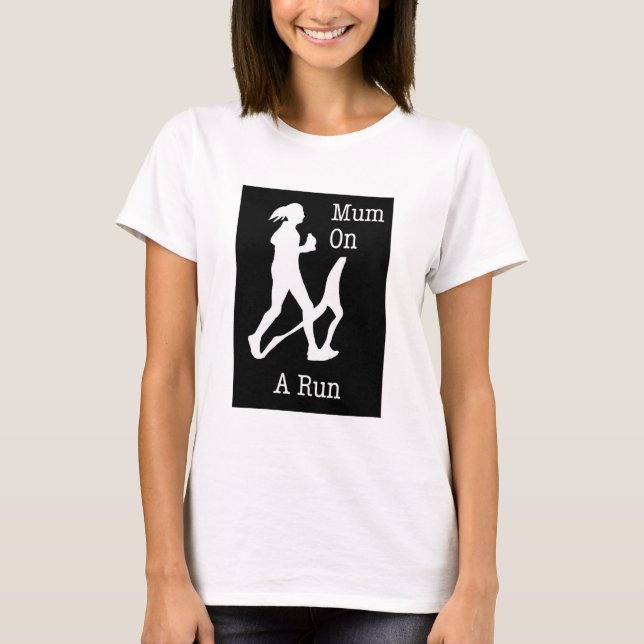 Maman en fuite T-shirt cadeau cadeau présent Jeux  (Devant)