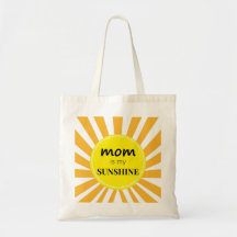 Maman est mon Sac fourre-tout Sunshine