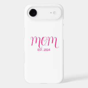 Maman établie écriture rose Cadeau de nouvelle mam