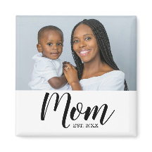 Maman établie Magnet Cadeau Photo