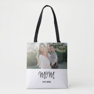 Maman établie, Sac fourre-tout avec photo