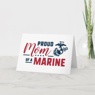 Maman fière d'une marine