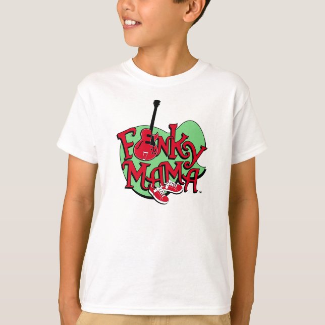 Maman géniale Kids Green Tshirt (Devant)
