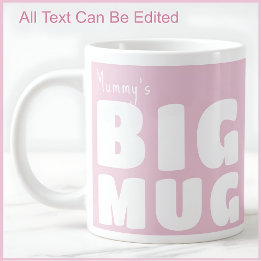 Maman Grosse Mug Rose C52 Drôle Novelty Maman Mama