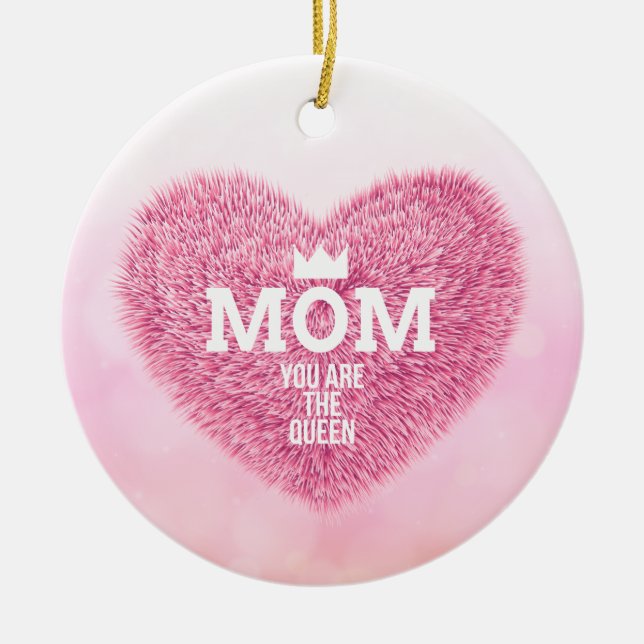 Maman La Fête des Mères de la Reine | Ornement (Devant)