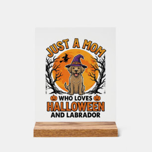Maman Labrador Halloween Design de Chien Vintage_1