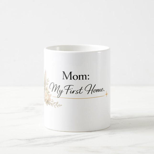 Maman - Ma première maison Mug (Centre)