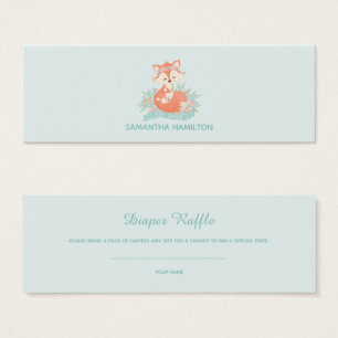 Maman mignonne et bébé renard garçon Baby Shower T