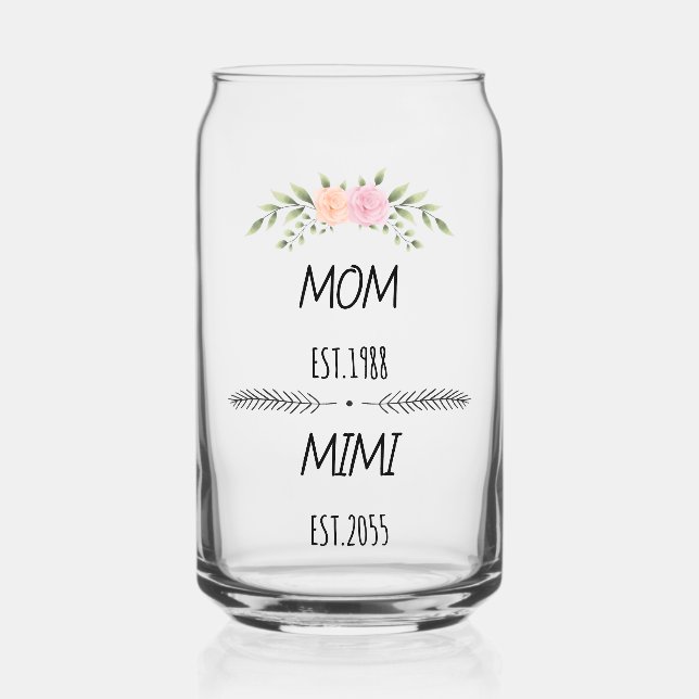 Maman & Mimi Custom Floral Family Année de fondati (Recto)