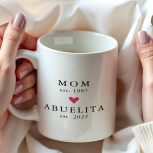Maman Moderne   Année de Grand-Mère Tasse à Café