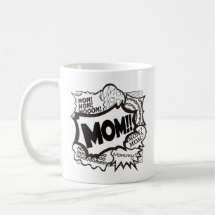 MAMAN ! Moi, Time Mug. Version comique Café Mug