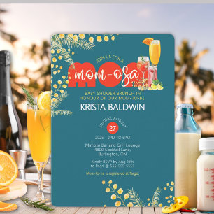 Maman-osa Baby shower Brunch Invitation