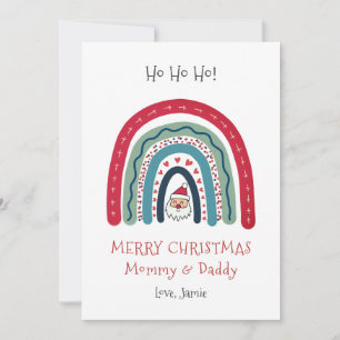 Maman Papa Noël De La Carte Bébée