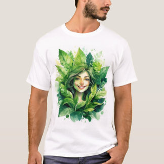 Maman plante en fleurs - T-shirt drôle pour amateu
