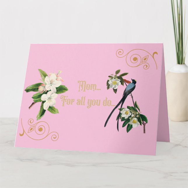 Maman...Pour tout ce que tu fais... Carte (Devant)