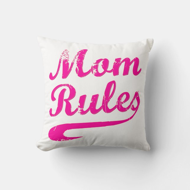 Maman Règne Drôle Oreiller Jeu (Recto)