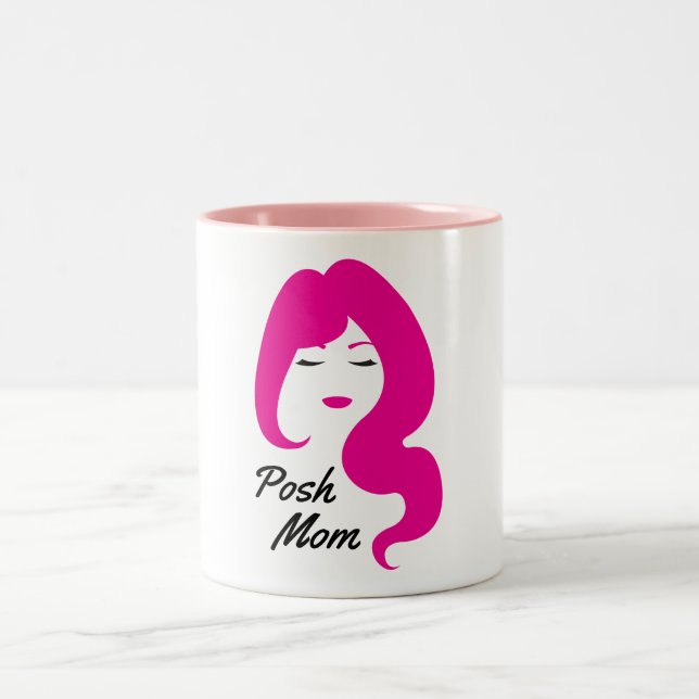 Maman snob - tasse de café de Poshmark (Centre)