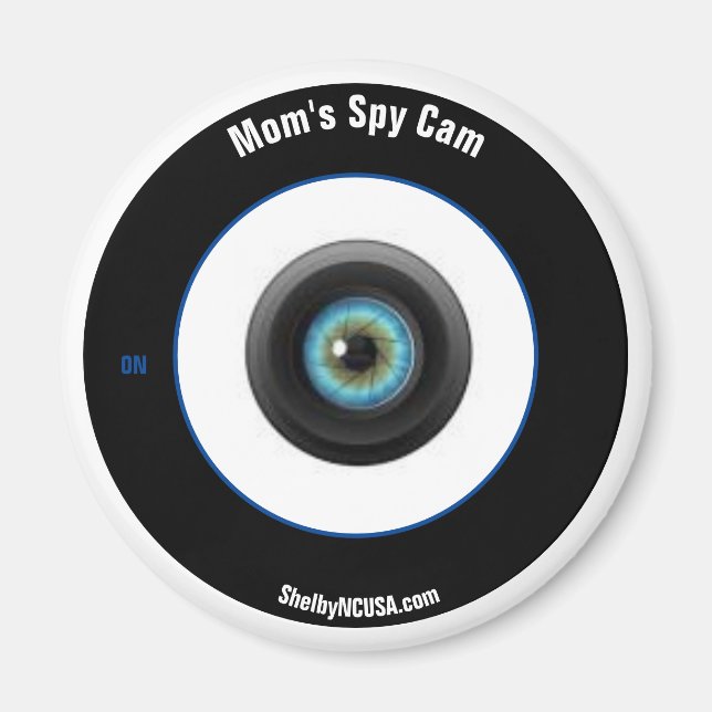 Maman Spy Cam Fridge Magnet (Devant)