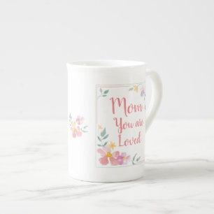 Maman vous (personnalisables) êtes aimés, tasse