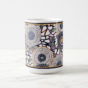 Mamans bleues japonaises - tasse de café 11oz