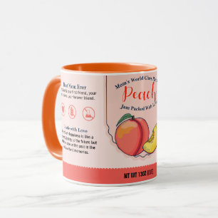 Maman's World Class Peach Love Jam Mug