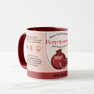 Maman's World Class Pomegranate Love Jam Mug