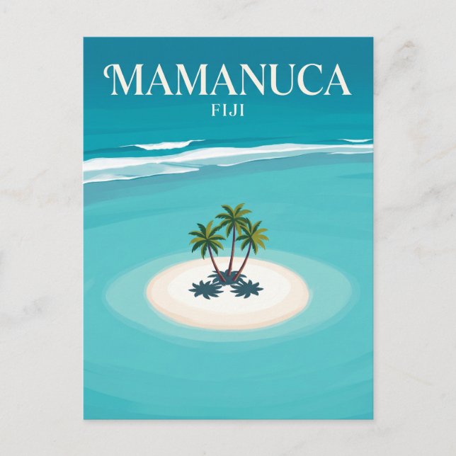 Mamanuca Islands Fiji Postcard (Front)