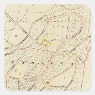 Mamaroneck town, New York Square Sticker