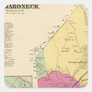 Mamaroneck Town, Orienta Square Sticker