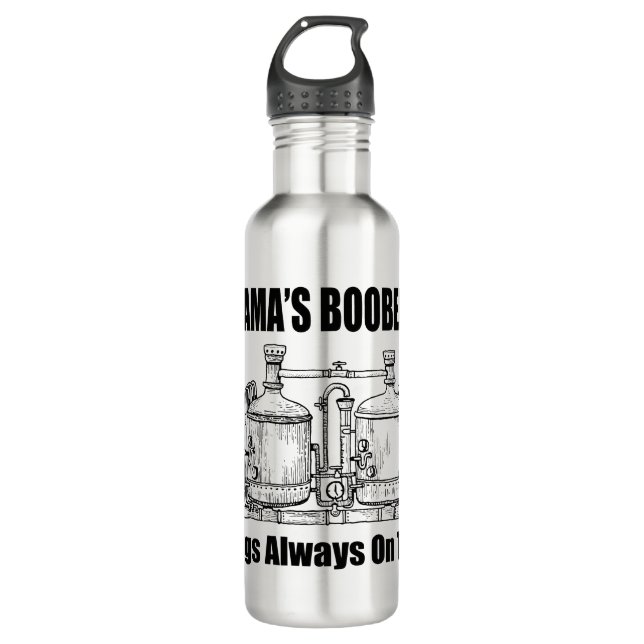 Mama's Boobery Jugs Always On Tap 710 Ml Water Bottle (Front)