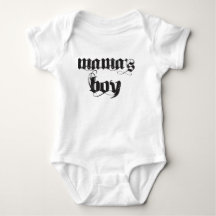 Mama's boy baby bodysuit