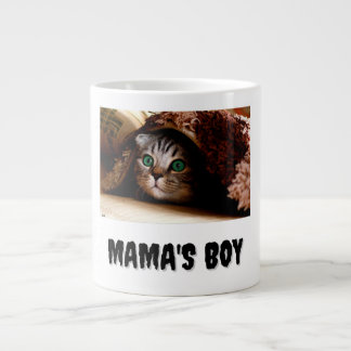 Mama's Boy Large Coffee Mug