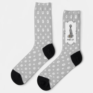 Mama's Boy Weimaraner (grey 1) toys dog mom Cute Socks