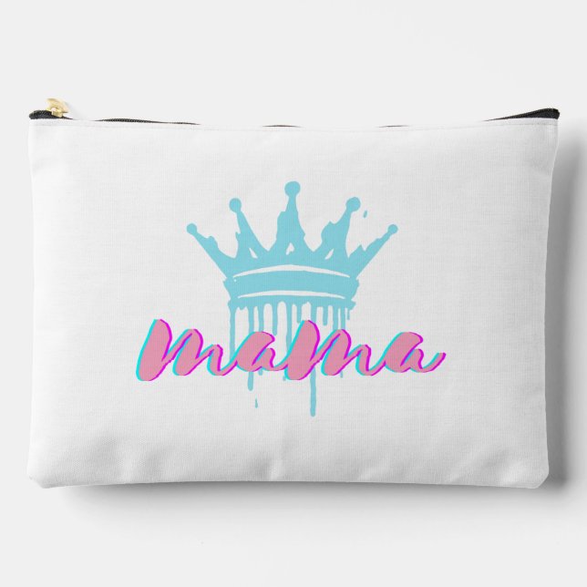 MaMa's Crowning Glory Accessory Pouch (Front)