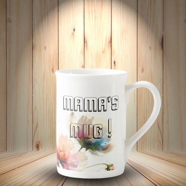 Mamas Floral Specialty Mug (Elegant Floral Design )