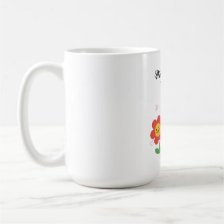  Mama's Garden Where Love Grows | Floral Typograph Coffee Mug
