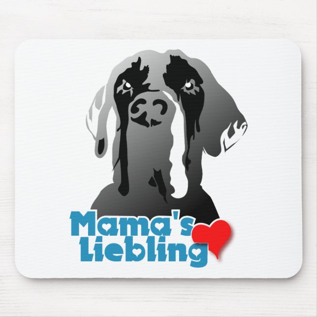 Mama's Liebling Mouse Pad (Front)
