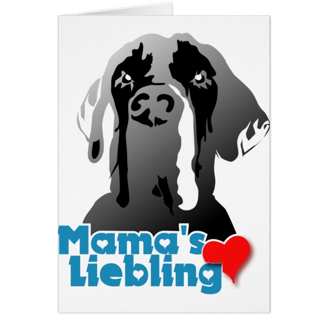 Mamas Lieblings Dogge (Front)