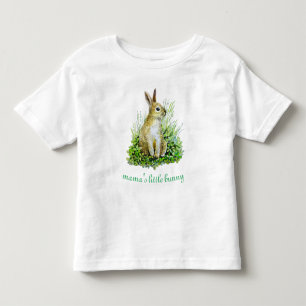 mama's little bunny toddler t-shirt