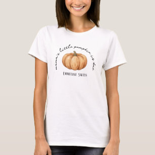 Mama's Little Pumpkin is Due Baby Shower T-Shirt