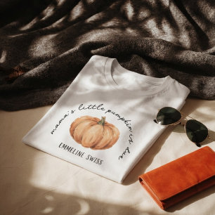 Mama's Little Pumpkin is Due Baby Shower T-Shirt